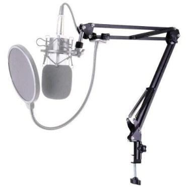 Imagem de Suporte articulado de mesa para microfone Greika ZB6