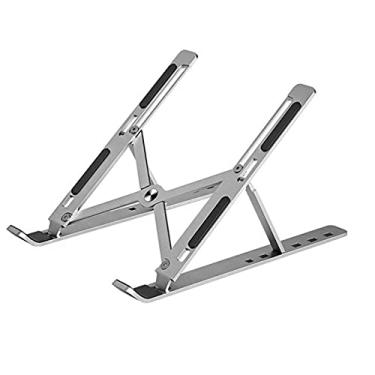 Imagem de Suporte portátil de alumínio dobrável para notebook base para laptop Maxbook Pro suporte ajustável acessórios para computador