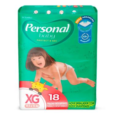 Imagem de Fralda Personal Soft E Protect Jumbo XG Com 18 Unidades