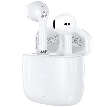 Imagem de Tranya F4 Fone de Ouvido Bluetooth Sem Fio, Bluetooth 5.3 -Branco
