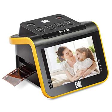 Imagem de Scanner de Negativos e Slides KODAK Slide N SCAN, tela LCD grande de 5”, converte negativos e slides 126, 110 coloridos e preto e branco de 35 mm, para fotos digitais JPEG de 22MP de alta resolução