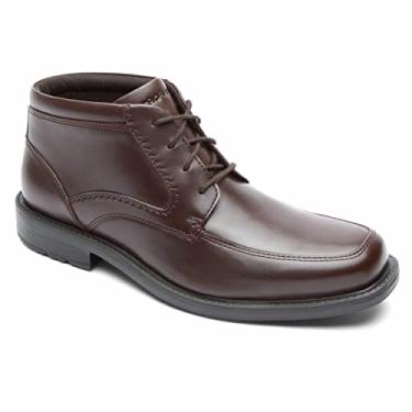 Imagem de Rockport Bota Chukka masculina Style Leader 2, Marrom escuro, 9.5 Wide