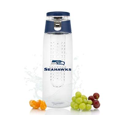 Imagem de Garrafa esportiva de plástico NFL Seattle Seahawks 590 ml