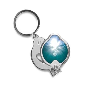 Imagem de Cortador de unhas Ocean Water Science Nature Picture Finger Nail Tesoura cortador de aço inoxidável