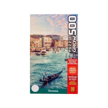 Quebra Cabeça Veneza Grande 1000 peças 54x74 cm Puzzle Jogo Premium  Presente Adulto Criança Lógica Raciocínio Mil pçs - Pais & Filhos - Quebra  Cabeça - Magazine Luiza