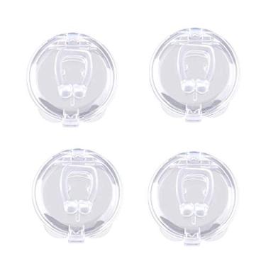 Imagem de Aparelhos anti-ronco FANZHOU, clipe de nariz antirronco, tampa magnética de silicone para ronco, clipe de nariz para homens e mulheres