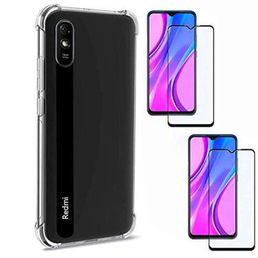 Imagem de Capa Capinha Xiaomi Redmi 9i + 2 Unid Películas 5D Nano Premium [Coronitas Acessorios]