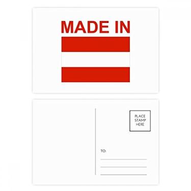 Imagem de Cartão postal Made In Austria Country Love Cartão de felicitações de aniversário