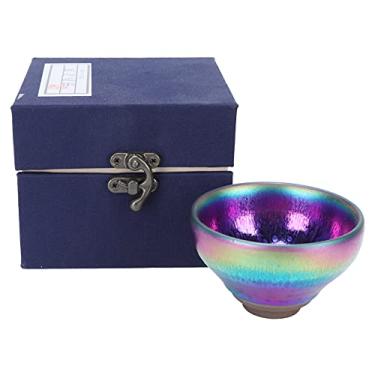 Imagem de Copo de cerâmica, bonito e durável copo Jianzhan para coleção, presente para chá em casa