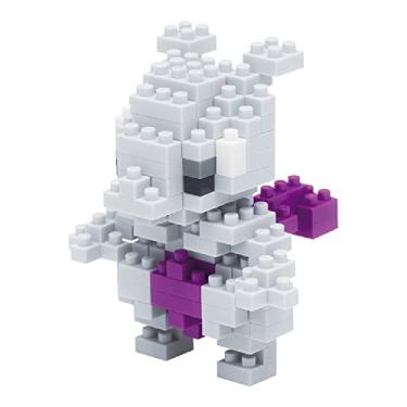 Imagem de nanoblock Pokemon Mewtwo Building Kit, White