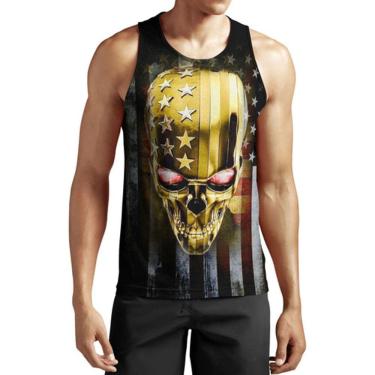 Imagem de Regata Atlética Skull USA