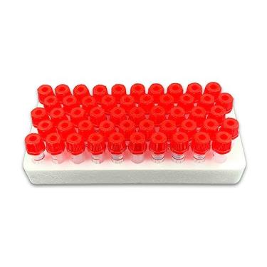 Imagem de Microtubo Ativador De Coágulo Tubo De Coleta 0,5ml Vermelho Mini Tubo De Sangue C/50