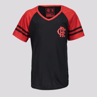 Imagem de Camisa Flamengo Math Infantil Preta