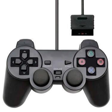 Imagem de Controle Playstation 2 Joystick Dualshock 2 com Fio PS1
