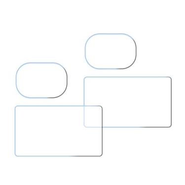 Imagem de CIADAZ 4pcs protetores de tela para câmera de vidro temperado capa de tela anti-scrach anti-poeira compatível com For DJI Osmo Pocket 3