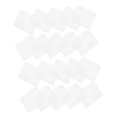 Imagem de BCOATH 50 Unidades Conjunto de Cartões de Vacinação titular de cartões de pvc recipiente de cartões de crédito à prova d'água carteira de identidade capa da marca capa de cartão aluna