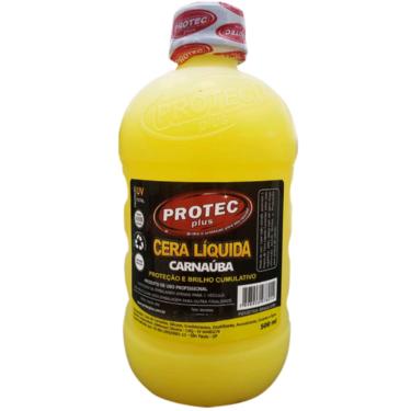 Imagem de cera automotiva líquida carnaúba protec plus 500ml UV total
