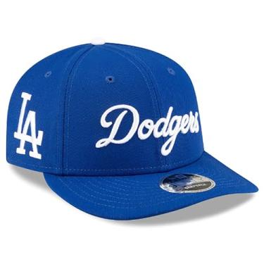 Imagem de New Era LA Los Angeles Dodgers 9FIFTY LP Low Profile X Felt Snapback Cap, boné ajustável azul, B0cw3rf7yj, Tamanho �nica
