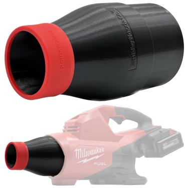 Imagem de Stubby Nozzle Co. STUBBY Bocal de secagem de carro para sopradores de folha de combustível Milwaukee M18 - Bateria dupla (2824-20)