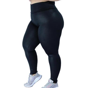Imagem de Calça Legging Cirre Plus Size Tecido Ultra Grosso Power Cos Alto WOLFOX-Feminino