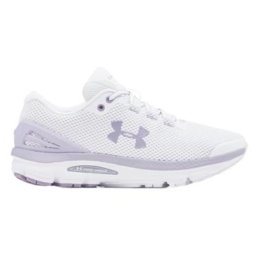 Imagem de Under Armour Tênis de corrida feminino UA Charged Gemini (branco 101, sistema de tamanho de calçados dos EUA, adulto, feminino, numérico, médio, 39), Branco 101, 39
