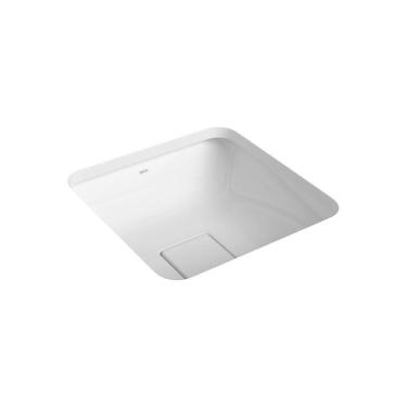 Imagem de Cuba De Embutir Deca Slim 35x35 L.31030.17 Quadrada Branca