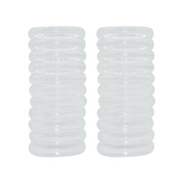 Imagem de Eleven Discs Caderno de plástico transparente de 2,5 cm e discos de expansão para Circa, Arc, TUL (conjunto de 22)