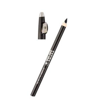 Imagem de Lápis De Olho Delineador 1,2g Com Apontador Preto Safira - SAFIRA COSM