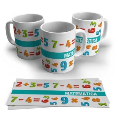 Imagem de Canecas de Porcelana Branca Personalizadas Profissões Matematica (Matematica 20)