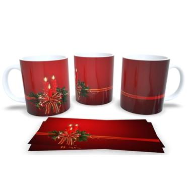 Imagem de Canecas de Porcelana Branca Personalizadas Natal 2 (Mod.26)