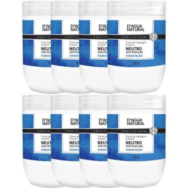 Imagem de 8 Creme Massagem Corporal Neutro  650G Dagua natural - D'Água Natural