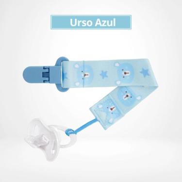 Imagem de Prendedor de Chupeta Bico Para Bebe Buba  Clipe com trava 26cm, 1 Pren