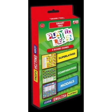 Imagem de Play To Learn - Smart Trio - 3 Board Games