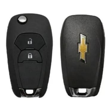 Imagem de Chave Canivete Chevrolet Gm Novo Onix Spin Cruze Cobalt 2 B