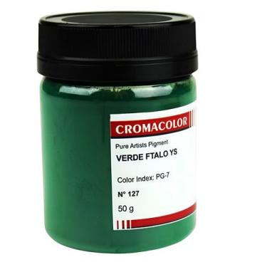 Imagem de Pigmento Artistico Puro Cromacolor 127 Verde Ftalo Ys 50g