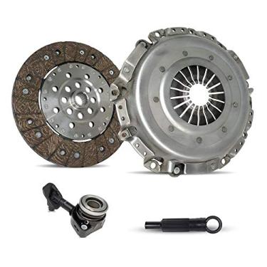Imagem de Kit de embreagem Slave 5 velocidades; para volante de massa dupla; (07-149S) | Compatível com Focus S Se Sel Titanium Plus Hatchback Sedan 2012-2018 2.0L L4 | Disco de mola orgânico de tecido HD