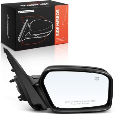 Imagem de A-Premium Espelho retrovisor elétrico do lado do passageiro - compatível com Ford Fusion e Mercury Milan, 2006 2007 2008 2009 - Aquecido, não dobrável, espelho retrovisor externo preto - Substituir #