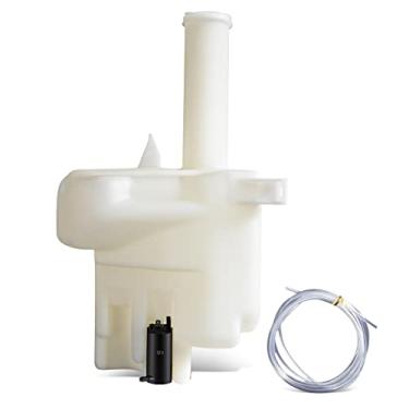 Imagem de DNA Motoring OEM-WT-MI1288110 Reservatório de fluido de lavadora de para-brisa estilo fábrica com bomba e tampa compatível com Mitsubishi Eclipse 2000-2005