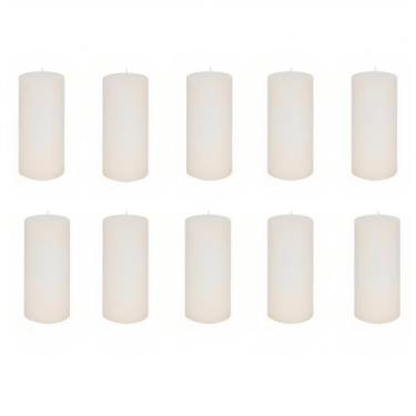 Imagem de Kit Vela Rechaud 10 Unidades 15 Cm Decoração Parafina Pequena - Inspir