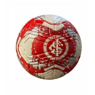 Imagem de Bola dualt inter 610 pvc n5 branco/vermelho