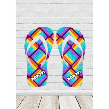 Imagem de Chinelo  tema pop it 7 - Popit,  45-46