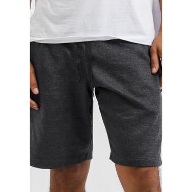 Imagem de Bermuda Masculina Moletinho  - RV3 CONFECÇÃO, Grafite, G