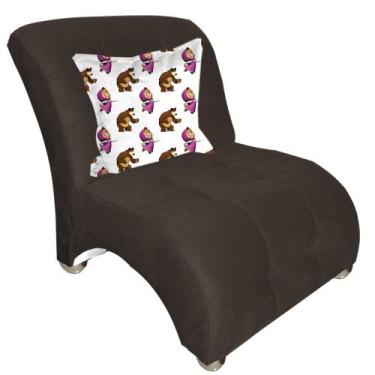 Imagem de Poltrona Infantil Bia C/ Almofada - Moveis Aguias