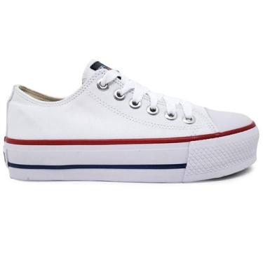 Imagem de Tênis Feminino Plataforma Super Star New York Low Branco, Branco, 35