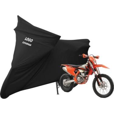 Imagem de Capa Para Cobrir Moto KTM 350 SX-F Alta Durabilidade - Mz, Preta