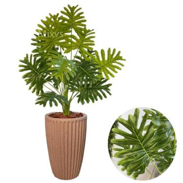 Imagem de Planta Artificial Bananinha Com Vaso Polietileno Romano - FlorImp