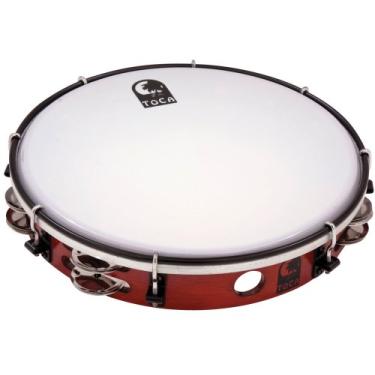 Imagem de Toca Pandeiro ajustável 25,4 cm (10") vermelho