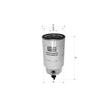 Imagem de MANN-FILTER Original, Filtro do Combustível Separador D'água, WK 1060, Para Modelos Mercedes-Benz