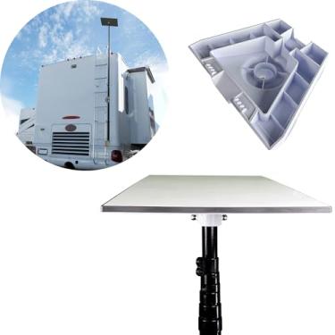 Imagem de Service First Adaptador de montagem StarLink Gen 3 para tubo e mastro, nylon de alta resistência, para Starlink Gen 3