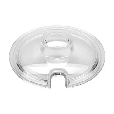 Imagem de Tampa de frasco de condimento (pote vendido separadamente), resistente a quebras, plástico san, livre de BPA, G.E.T. CD-8-C-2-CL (pacote com 12)